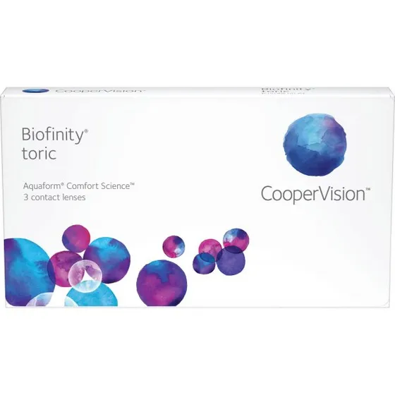 CooperVision Biofinity Toric 6 lenzen